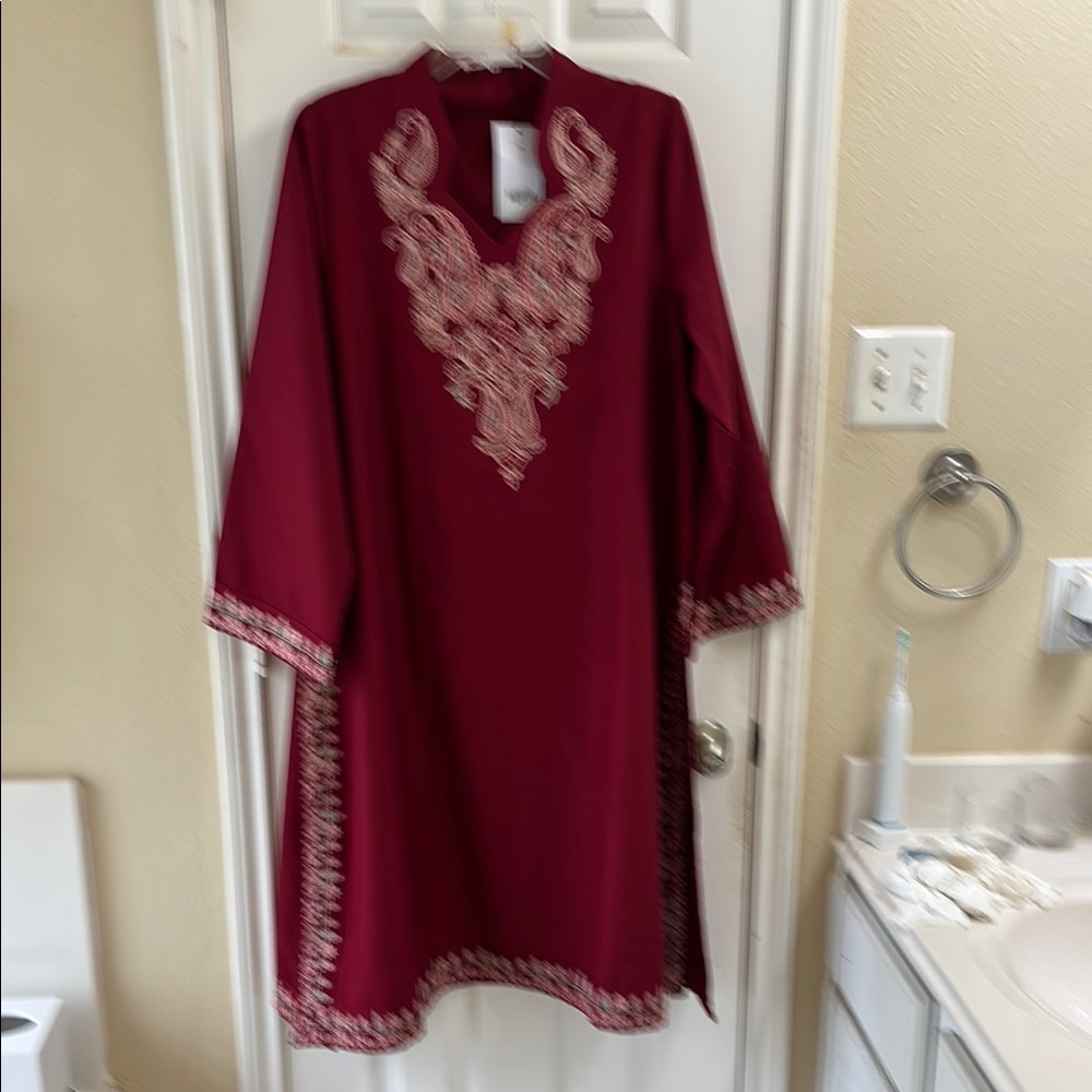 Khaadi embroidered tunic top. NWT